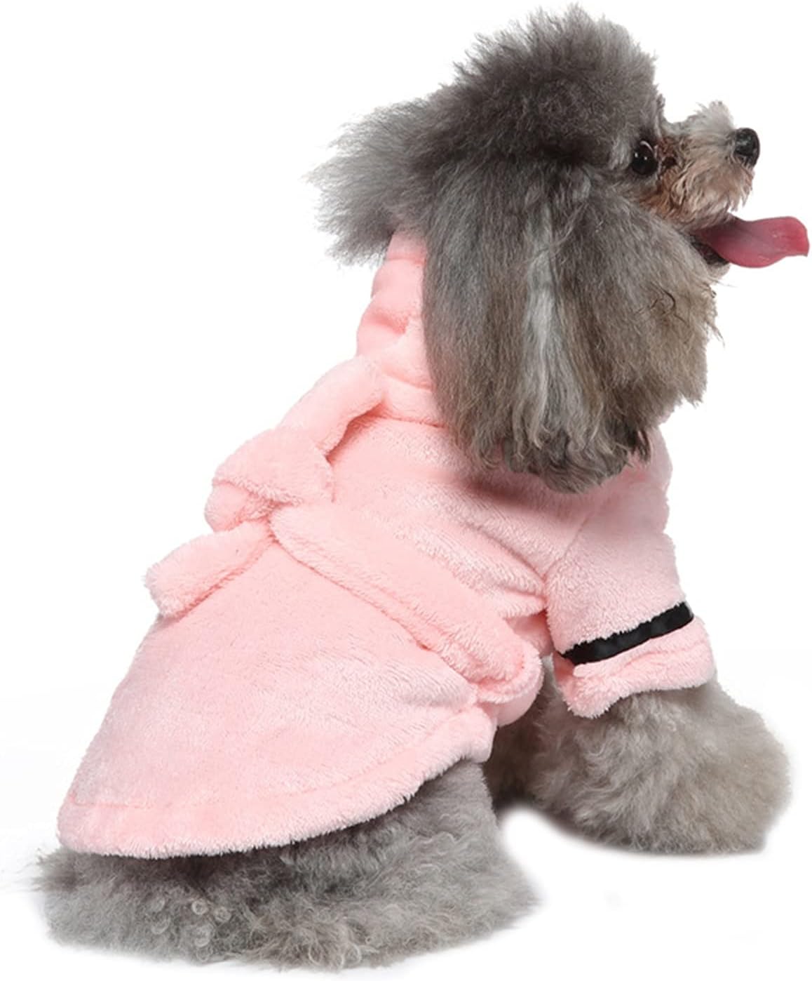 Dog Bathrobe for Small Dogs Winter Luxury Soft Flannel Thickened - image 2