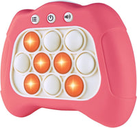 Intoypad Handheld Speed Push Pop Game Fun Sensory Fidget Toy for Kids - Pink
