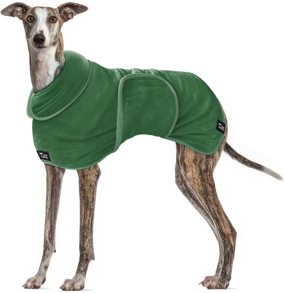 Tuff Pupper Fast Drying Dog Bath Robe - Green / XX-Large