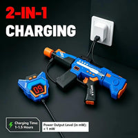 inodoo rechargeable laser tag set of 4 blasters with LED digital vests - view 7