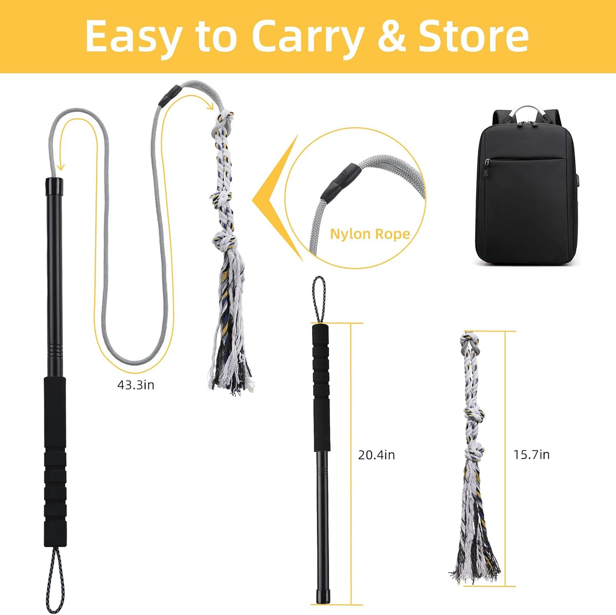 Gingull Outdoor Flirt Pole for Dogs - image 3