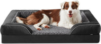 Orthopedic Dog Beds Large Sized - Black / L (35"x 25"x 6.5")