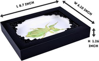 Tarantula or Leaf Insect in Gothic Shadow Box Frame | Mexican Gothic Taxidermy | Witch & Halloween Décor for Bedroom | Goth Home Décor (Leaf Insect)