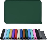 Waterproof Pet Feeding Mat with High Raised Edges, Heavier and Thicker Placemats for Cat Dog Water Bowl with BPA Free, Dogs Cats Food Mats for Messy Drinkers to Prevent Spill and Protect Floors