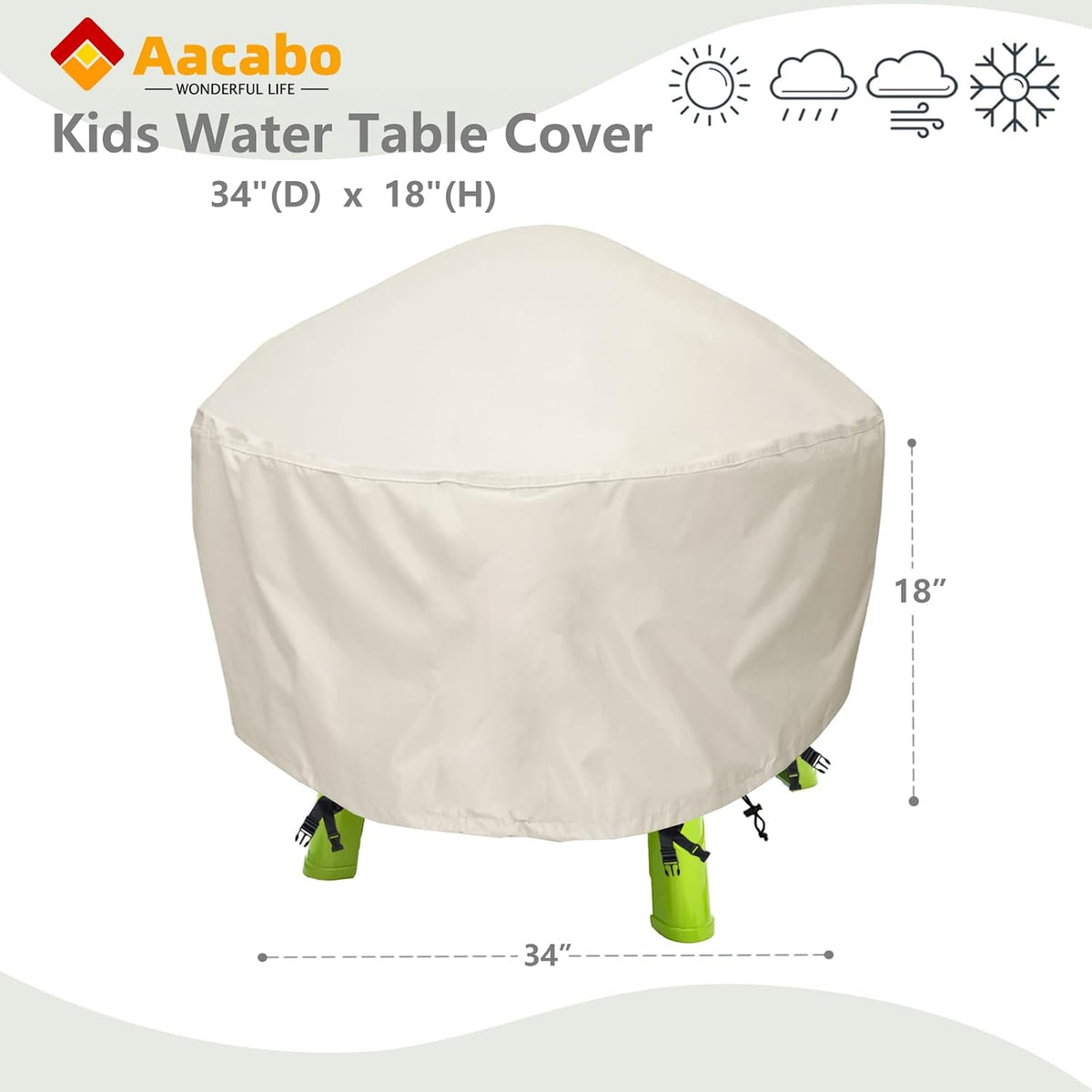 Aacabo two way water table pump with suction cups and a swivel outlet tube - view 9