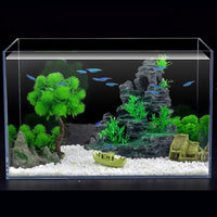 Extra Large Aquarium Decorations Large Fish Tank Rocks Hideout – Essentials for Fish - Mountain View [ Tree ] - image 2