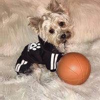 Dog Hoodie Security Clothes 4 Legs Jumpsuit Sweatshirt Hoodies Soft - Black / Medium - image 4