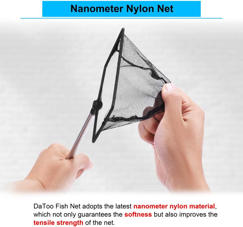 DaToo 3 Inch Aquarium Fish Net for Betta Fish Tank Nano Nylon Net - 5 Inch - image 4