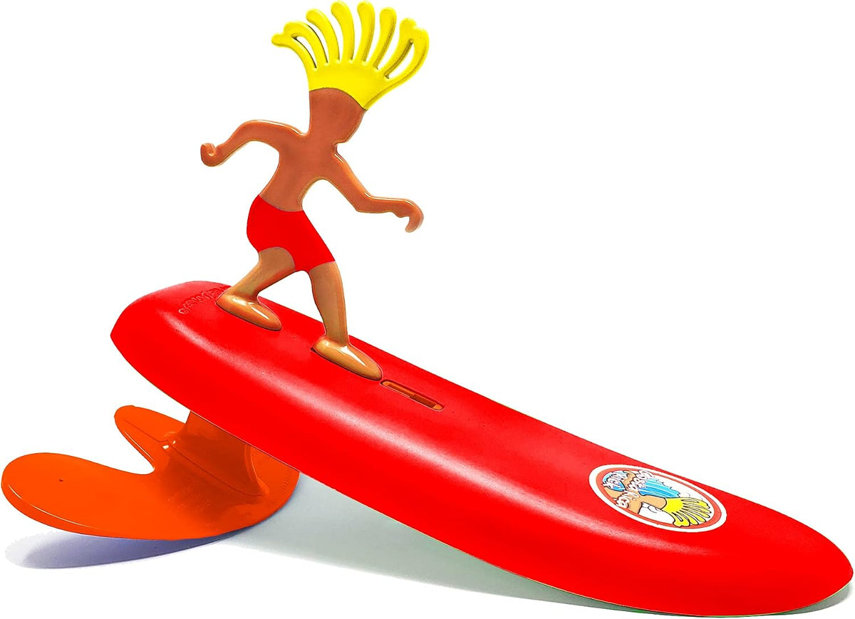 Surfer Dudes Classics Wave Powered Mini-Surfer and Surfboard Toy - Costa Rica Rick