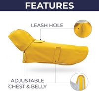 Long Dog Dachshund Raincoat, Waterproof Rain Jacket - Medium - image 3