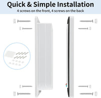 Cat Door for Interior Exterior Door, 4-Way Locking Flap – Essentials for Cats - Large - image 4