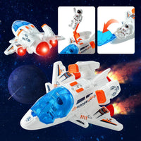 Wbzle space capsule rocket toy with lights, sound and astronaut figure - view 6