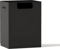 LANDEN Aquarium Wooden Stand and Cabinet for up to 30 Gal Tank, Fish Reptile Sea Salt WaterTank Stand, Nano Foam Leveling Mat Included, W23.6xD17.7xH31.5 in, Wooden Matte Black Painted(Stand Only)