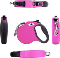 16ft Retractable Dog Leash for Large Breed Dogs up to 110 lbs - Medium / Pink - image 4