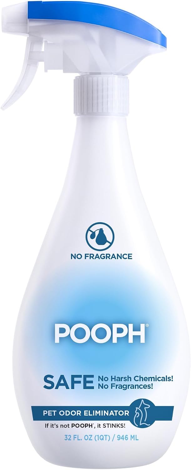 POOPH Pet Odor Eliminator Spray - 32 Fl Oz (Pack of 1) / Odor Eliminator