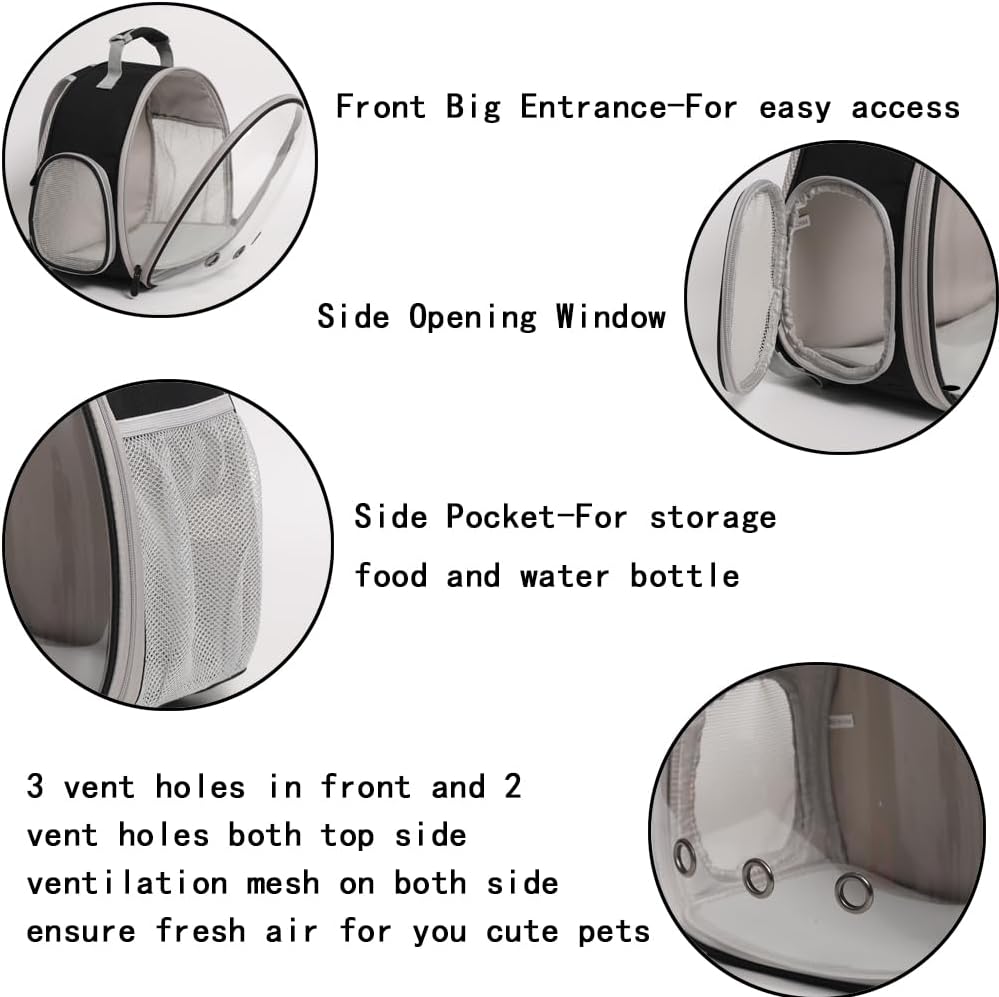 Bearded Dragon Travel Carrier, Lizards Carrier - Blue / Backpack - image 3