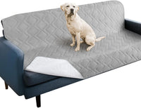 Moonsea Waterproof Blanket Dog Bed Cover with Non-Skid Bottom - 52" X 82" / Grey