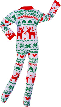 E-Ting one-piece Christmas pajamas for elf doll in reindeer style - view 6