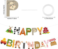 Hxezoc fire truck happy birthday banner with 14 paper flags and 2 fire engine flags - view 29