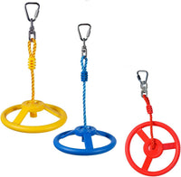 OYOCOOL ninja wheel obstacle with 360 degree rotating joint, strap and carabiner for slackline cours - view 4