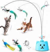 Interactive Cat Toys for Indoor Cats - Blue