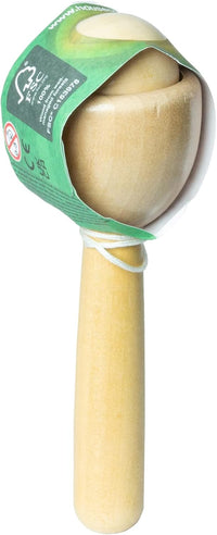 House of Marbles traditional wooden cup and ball toy with cord, natural FSC-certified wood - view 4