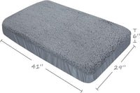 Waterproof Dog Bed Covers Replacement Washable 41 x 29 inch – Essentials for Dogs - Grey / 29 x 41 x 6inch - image 3