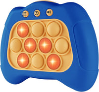 Intoypad Handheld Speed Push Pop Game Fun Sensory Fidget Toy for Kids - Blue