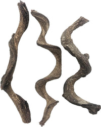 Reptile Decor 3PCS Natural Forest Branch Terrarium Habitat Decoration - L: 3PCS (12.9IN)