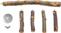 Bird Perch Nature Apple Hard Wood Stand - image 4