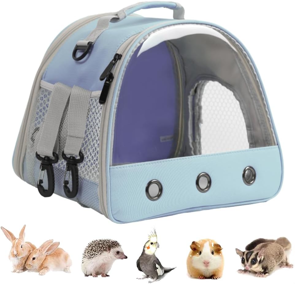 Guinea Pig Carrier Backpack - Blue / Carrier