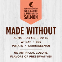 Instinct Original Grain Free Real Salmon Recipe Natural Wet Canned Cat Food by Nature's Variety, 5.5 oz. Cans (Case of 12)