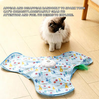 Rechargeable Automatic Cat Toy - Triangle - image 2