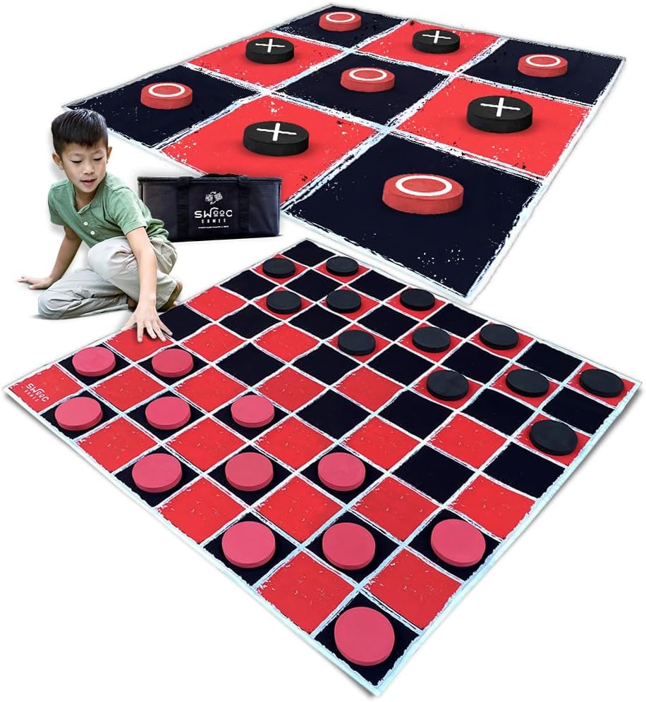 Swooc Games, 100% Machine-Washable Canvas - 4ft x 4ft