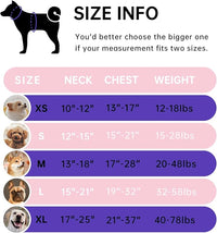 IVY&LANE No Pull Dog Harness with Leash Set, Reflective No Choke Pet Vest,Adjustable Oxford Dog Vest Harness with Easy Control Handle for Large Dogs (Checkered Pink,L)