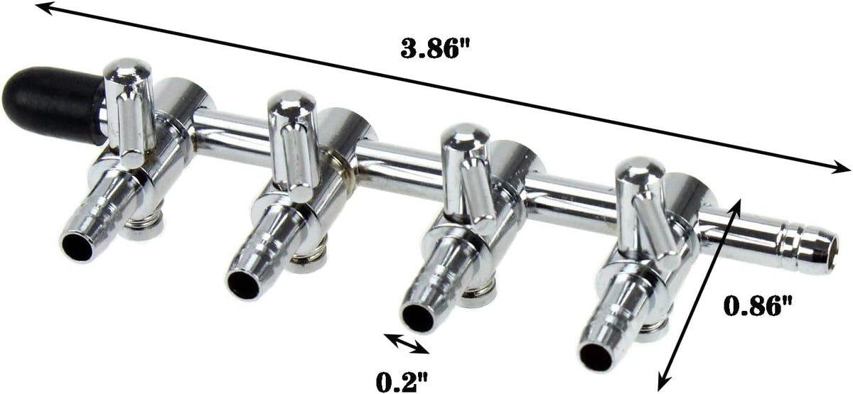 AQUANEAT Aquarium Air pump Splitter, Fish Tank Air Valve - Middle - image 2