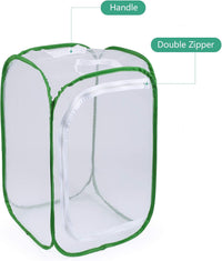 Butterfly Habitat Insect Cage, Full Mesh - 15.7" x 15.7" x 23.6" (Pack of 3) - image 2