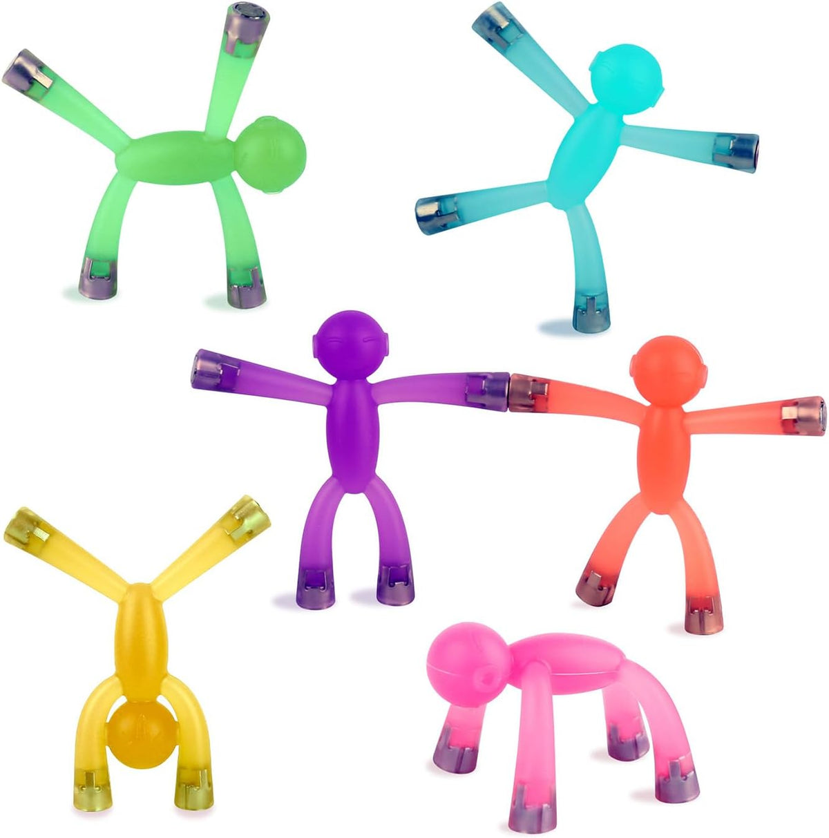 laleay Magnetic Men Fidget Toys - 6pcs