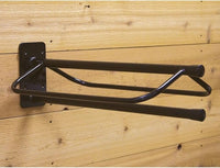 Saddle Rack with Pad Bar for Horse Enthusiast | Heavy-Duty Saddle Rack Wall Mount | Western & English Saddle Rack | Keeps Tack Organized