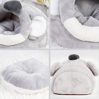 LEFTSTARER Guinea Pig Rat Bed and Hideout for Ferret Hedgehog Sleep and Hide, Hamster Small Pet Animals Supplies Toy Cage Accessories Nest