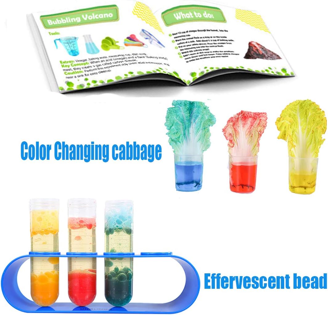 UNGLINGA 70 Lab Experiments Science Kits for Kids Chemistry Set Toys – Fun for Kids & Family - Science kits with tools & lab coat - image 2