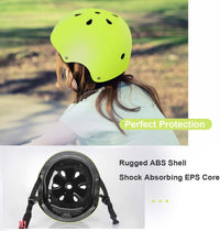 Besttravel Kids Helmet, Toddler Adjustable Kids Ages 3-8 Years Old Boys Girls Multi-Sports Safety - Green - image 3