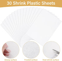 161 Pcs Halloween Shrink Paper Keychain Kit - image 3