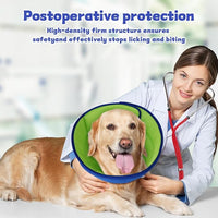 Soft Dog Cone Collar After Surgery Alternative for Dogs to Stop Licking, Comfy Collars for Large/Medium/Small Pet, Adjustable Elizabethan Neuter Recovery E Cones of Shame Neck & Head Ecollars