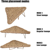 Bearded Dragon Hammock Reptile Tank Accessories Decor Basking - Triangle - image 2