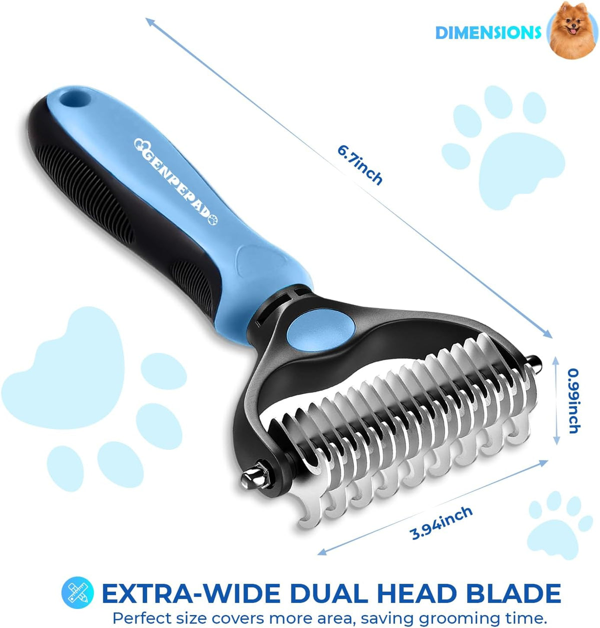 Undercoat Rake for Dogs & Cats - image 3