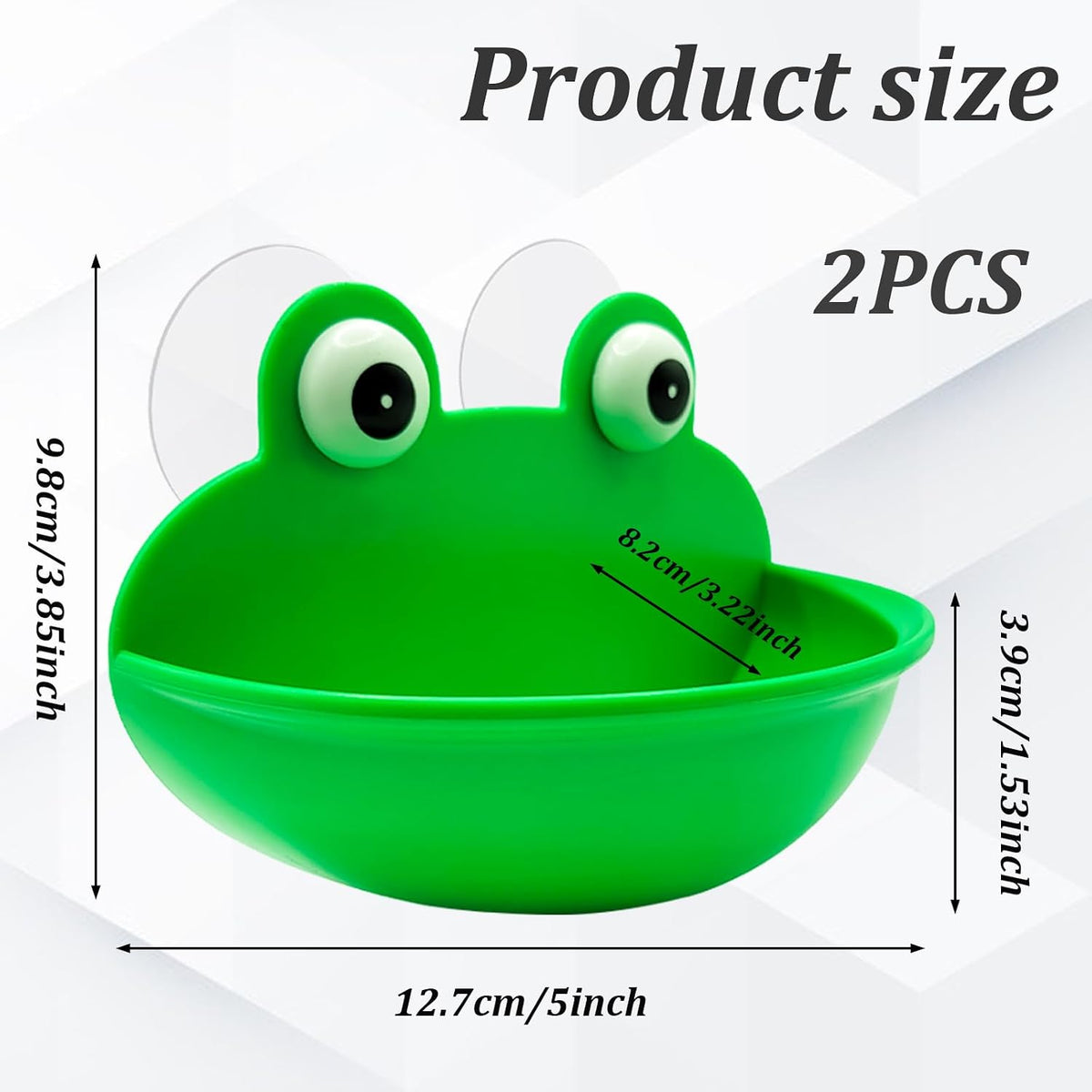 2 Pcs Frog Habitat Suction Cup Ledges - image 4