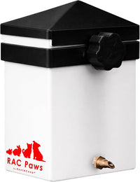 RAC Paws by RentACoop 32oz Small Animal Drinker with No-Drip Brass - 64oz