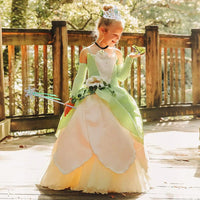 Princess Anna Costume Dress up Accessories for Girls Anna Cosplay - Greenanna - image 4