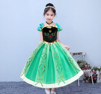 Princess Anna Costume Dress up Accessories for Girls Anna Cosplay - Greenanna - image 3